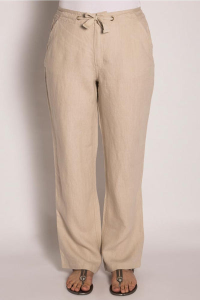 Ladies Hemp Draw String Long Pants