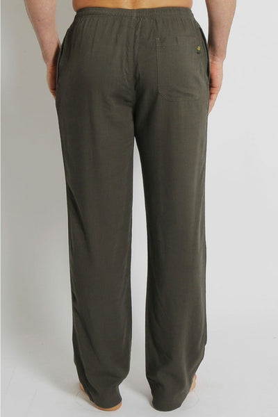 Hemp & Bamboo Relaxed Elastic Long Pants