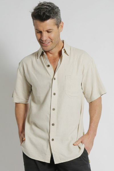 Short Sleeve Hemp Shirt